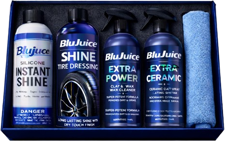 The BluJuce™ Premium Bundle: The Ultimate All-in-One Car Care Kit