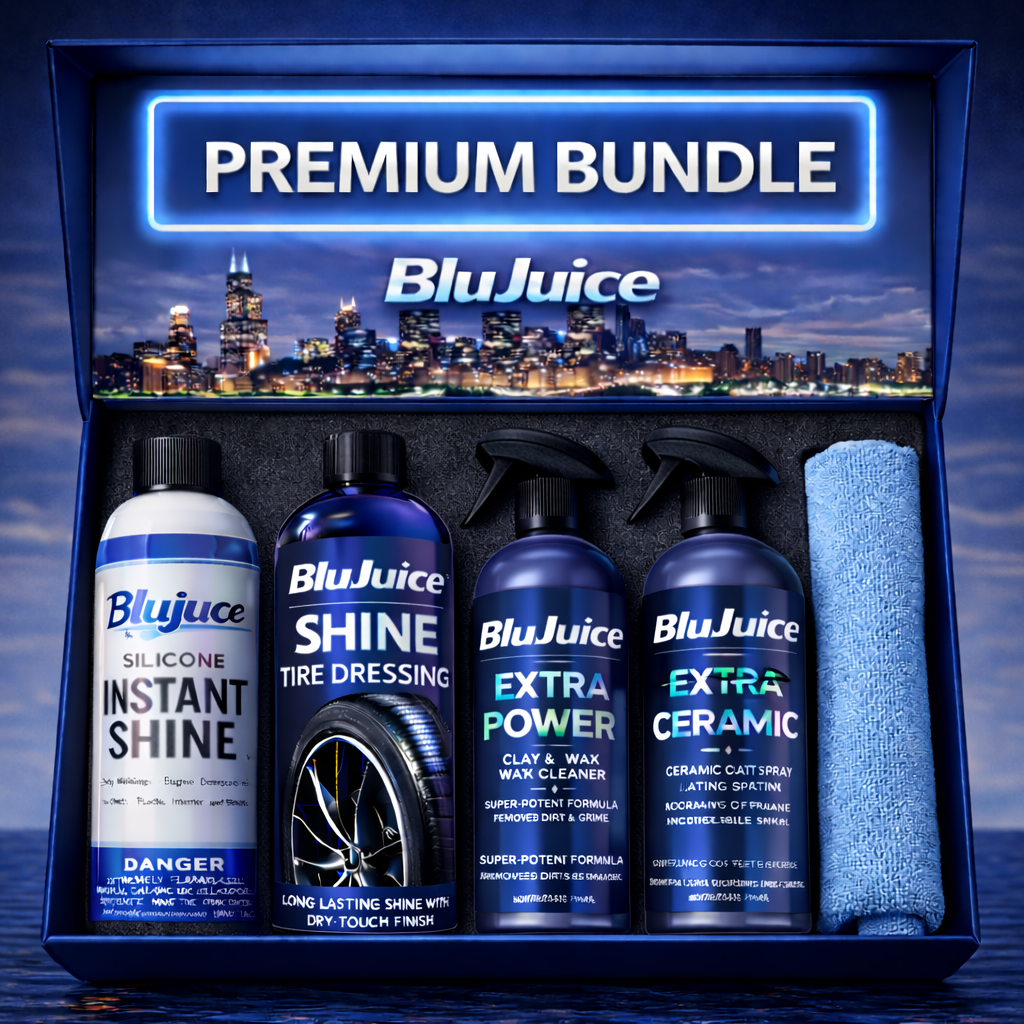 The BluJuce™ Premium Bundle: The Ultimate All-in-One Car Care Kit